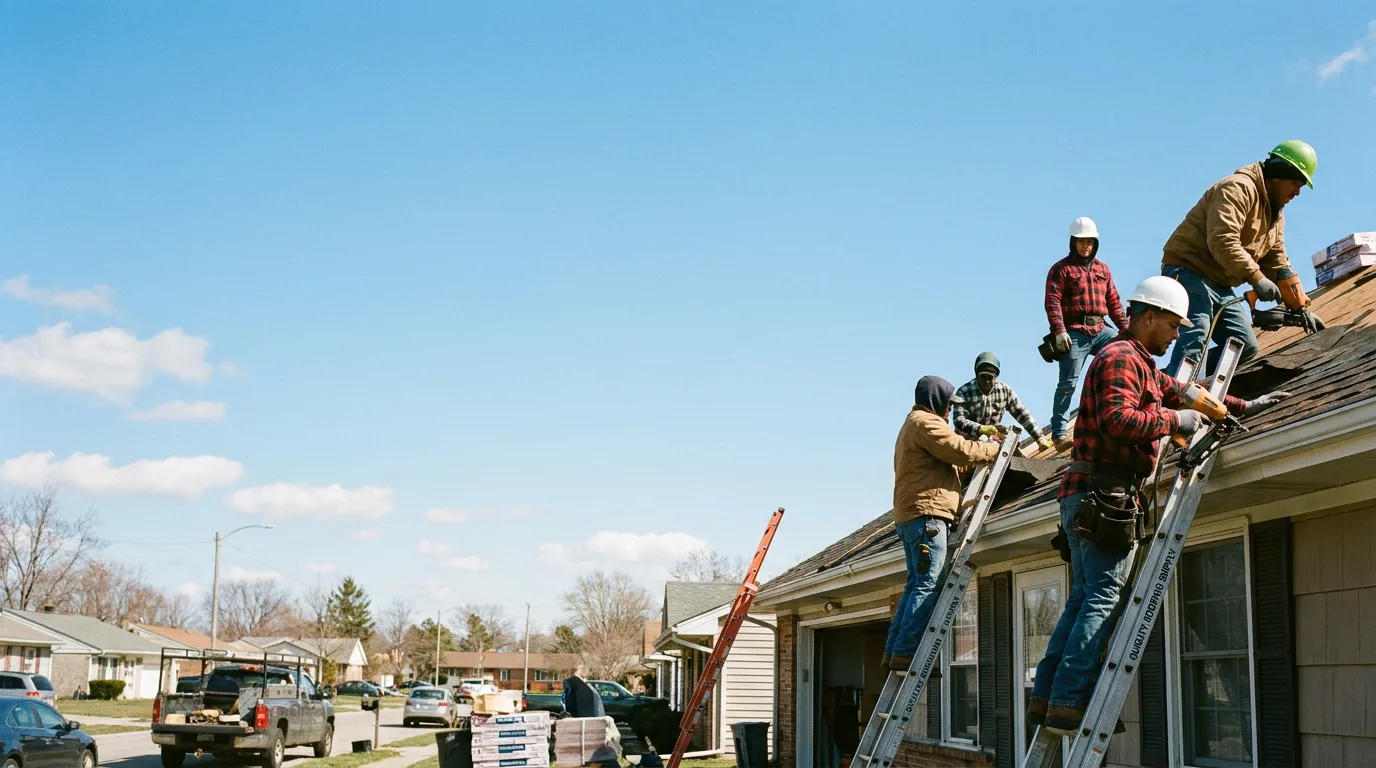 Roofing in Harrisville, OH near me